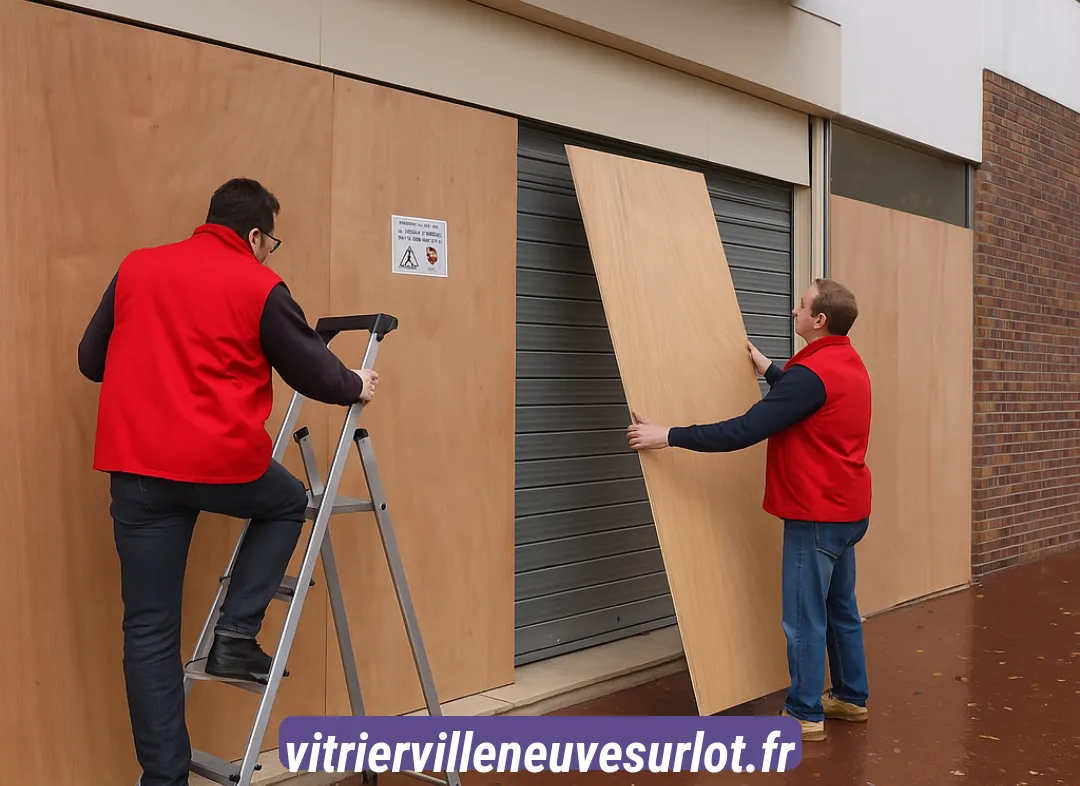 Mise en sécurité fermeture provisoire Villeneuve-sur-Lot